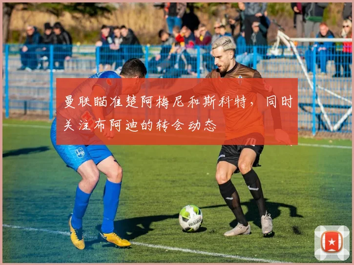 曼联瞄准楚阿梅尼和斯科特，同时关注布阿迪的转会动态