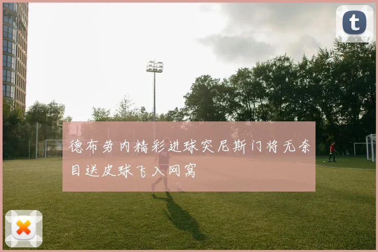 德布劳内精彩进球突尼斯门将无奈目送皮球飞入网窝